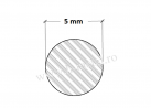 Bara rotunda aluminiu 5 mm 1